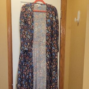 LuLaRoe Multicolor Floral Top